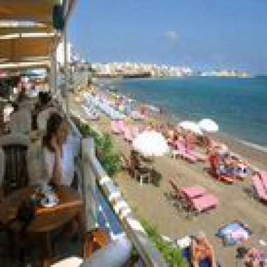 Flisvos Beach (Adults Only) Apartman Réthimno Kültér fotó